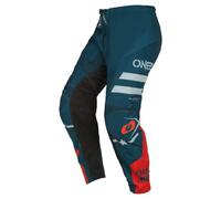 O'NEAL | Pantalones Enduro MX Motocross | Máxima Libertad de Movimiento, diseño Ligero, Transpirable y Duradero | Pantalones Element Squadron V.22 | Adulto | Gris Petróleo | Talla 32/48