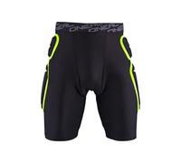 O'NEAL | Pantalones Protectores | Motocross Enduro | Espuma EVA Duradera de Alta Densidad, Almohadillas de ventilación integradas | Trail Short | Adulto | Negro Lima | Talla XXL