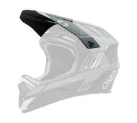 O'Neal Piezas de Repuesto para Bicicleta de montaña y Motocross, Pantalla de Repuesto para el Casco Backflip Strike V.23, Casco de bajo Visor, Casco Strike V.23, Color Negro y Gris, Talla única