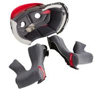 O'NEAL | Piezas para Cascos de Bicicleta de montaña | MTB Downhill Freeride | Almohadillas y Forros para Cascos | Forro y Almohadillas para Cascos 10SRS | Negro | Talla XL