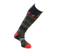 Oneal Pro Covert Calcetines de Motocross, negro-verde