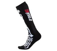 Oneal Pro XRay Calcetines de Motocross, negro-blanco para Hombres