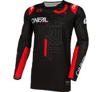 Oneal Prodigy Five Three Maillot de motocross, negro-rojo, tamaño M para Hombres