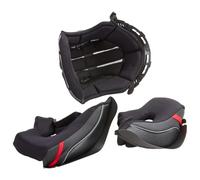 O'NEAL | Recambios para Cascos de Motocross | Motociclismo Enduro | Forro de Repuesto para Casco D-SRS | Forro y Almohadillas para mejillas Casco D-SRS | Negro | Talla L