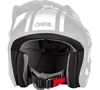 O'NEAL | Recambios para Cascos de Motocross | Motos de Enduro | Forro y Almohadillas de mejilla para Casco Slat | Forro y Almohadillas de mejilla para Casco Slat | Negro | Talla XS