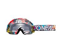 O'Neal | Recambios para gafas de Motocross | Moto MX Enduro | Diseño de montura moderno, lente de 1,2 mm 3D, 100% de protección UV | Gafas B10 | Crank Multi | Talla única