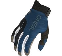 Oneal Revolution Guantes de motocross, negro-azul, tamaño 2XL para Hombres