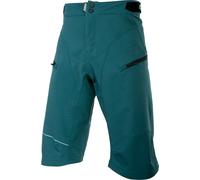 Oneal Rockstacker Pantalones cortos de bicicleta, Verde/Azul, Talla 30