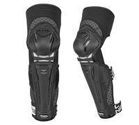 O'NEAL Rodillera y Espinilleras I BMX MTB Downhill I Protectores de Rodilla y Espinilleras Ligeros y Cómodos I Protector de Rodilla Park FR Carbon V.17 | Negro Blanco | Talla XL