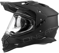 Oneal Sierra Flat 2023 Casco de motocross, negro, tamaño 2XL para Hombres