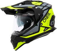 Oneal Sierra R Casco de motocross, negro-amarillo, tamaño 2XL
