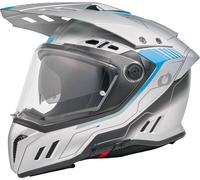 Oneal SIERRA RS ECHO Casco de Enduro, gris/azul, Talla M (57/58)