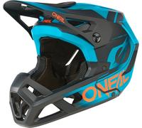 Oneal SL1 Strike Casco de descenso, negro-azul, tamaño XL para Hombres