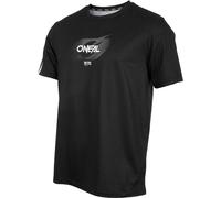 O'Neal | Camisa de Ciclismo de montaña | MTB Mountain Bike DH Downhill FR Freeride | Material Transpirable, Secado rápido, Antibacteriano | Maillot Slickrock | Adulto | Negro | Talla M