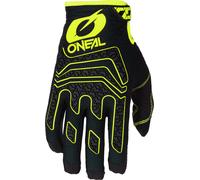 Oneal Sniper Elite Guantes de Motocross, negro/amarillo, Talla L