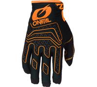 Oneal Sniper Elite Guantes de Motocross, negro/naranja, Talla S