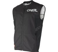 Oneal Softshell Chaleco de motocross, negro, Talla L