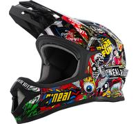 Oneal Sonus Crank Casco de descenso juvenil, multicolor, tamaño L para Hombres