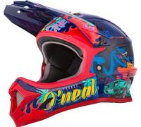 Oneal Sonus Rex Casco de descenso juvenil, colorido, Talla M (48-50)