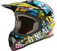 Oneal Sonus Riot Casco de descenso para niños, colorido, Talla Y/L (51/52)