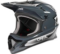 Oneal SONUS SLICK Casco de motocross, negro-gris, tamaño L para Hombres