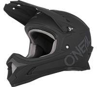 Oneal Sonus Solid Casco de descenso juvenil, negro, Talla M (48-50)