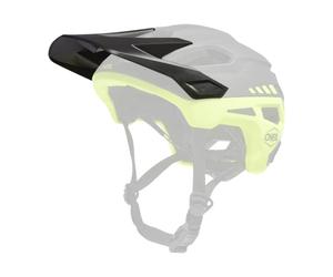 O'Neal Split V.24 Helmet, Unisex Adulto, Black/Neon Yellow, Talla única
