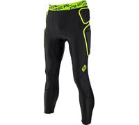 Oneal Trail Pantalón protector, negro-amarillo, tamaño S para Hombres