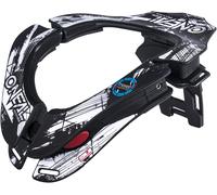 ONeal Tron, collarín Talla única male Negro/Blanco
