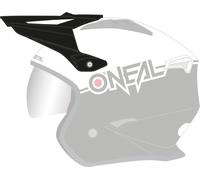 Oneal Volt Cleft Pico del Casco, Negro/Blanco, Talla única