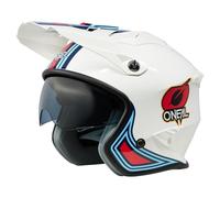 O'Neal Volt Helmet MN1 White/Red/Blue XXL (61 cm), Unisex-Adult