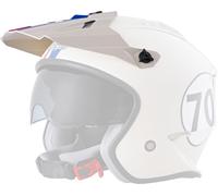 Oneal Volt Herbie Pico del Casco, blanco/rojo, Talla única