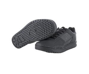 O'NEAL | Zapatilla de Bicicleta de montaña | MTB Downhill Freeride | Compatible con la Placa del Pedal SPD, Superior: PU Durable y Ligero | Zapatilla SPD con Clavos | Adultos | Negro | Talla 43