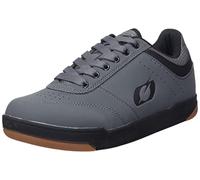 O'NEAL | Zapatillas de Bicicleta de Montaña | MTB Downhill Freeride | Equilibrio Entre el Agarre y el reposicionamiento del pie | Zapato de Pedal Plano con Clavos Edición TBS | Adulto | Negro Gris