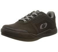 O'NEAL | Zapatillas MTB Downhill Freeride | Veganas | Compatibles con Placas de Pedal SPD, Parte Superior: PU Duradero y Ligero, Transpirable | Zapatilla SPD V.22 | Adulto | Negro Gris | 38