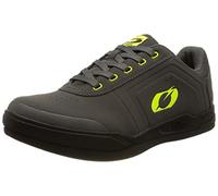 O'NEAL | Zapatillas MTB Downhill Freeride | Veganas | Compatibles con Placas de Pedal SPD, Parte Superior: PU Duradero y Ligero, Transpirable | Zapatilla SPD V.22 | Adulto | Gris Neón-Amarillo | 39
