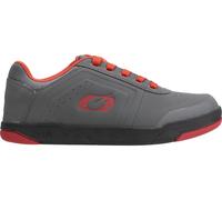 Oneal Pinned Flat Pedal V.22 calzado, gris-rojo, tamaño 46 para Hombres