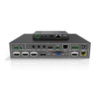 OneAV PureTools - Conmutador de escala sin fisuras 5x2, 1080P, MIC de 3 niveles, salidas HDMI y HDBT