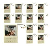 ONEBO 20 Piezas Caja para Caramelos Regalo,Cajas De Regalo De Fiesta De Bricolaje, Caja de caramelos de color champán, cajas de regalo de papel creativo, Para Bodas,Aniversarios Fiestas