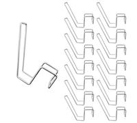 ONEBO 20 Pzs Tendederos De Zapatos,De Acero Inoxidable Tendederos, Secabotas Sin Punzón, Secabotas Multifuncional para Balcón Secabotas de Interior o Exterior