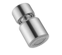 ONECE Aireador Cepillado M22 de Grifo, Giratorio de 360°, Cabezal de Ducha para Mezclador con 2 Modos, Aireadores Extendidos con Filtro Antisalpicaduras para Grifos de Cocina