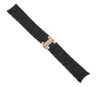 ONECMN Classical 20 - Correa de reloj de acero inoxidable sólido con cubierta de silicona de 23 mm para Armani AR5858 5943 5941 5867 5981 cierre desplegable, 20mm, Ágata