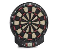 OneConcept Dartomat - Diana automática, Diana electrónica, E-Darts, 70 Variantes de Juego, hasta 8 Jugadores, oponente Virtual, Indicadores LED, 6 Dardos, 6 Puntas de Repuesto, Gris Grafito
