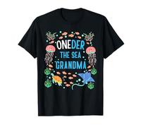 OneDer The Sea Grandma 1er cumpleaños a Juego Camiseta