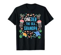 OneDer The Sea Grandpa 1er cumpleaños a Juego Camiseta