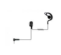 Onedirect Auricular gancho 1 pin Motorola, cable resistente T81,T82,T82EX, T92 Auricular tipo gancho con micrófono "PTT" y pinza - Cable renforzado