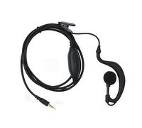Onedirect Auricular gancho MA010 para Dynascan R10 Auricular tipo gancho con micrófono "PTT" y pinza .