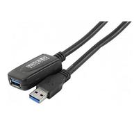 Onedirect Cable de extensión amplificador USB 3.0 de 5m Mueva su dispositivo USB 3.0 mientras mantiene la velocidad de transferencia de 5 Gbps