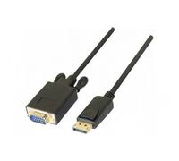 Onedirect Cable Display Port 1.1 a VGA - 2m Cable de Display Port 1.1 a VGA, longitud de 2 metros