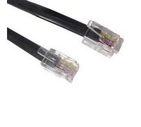 Onedirect Cable RJ9/RJ9 50 cm negro Cable de red RJ9/RJ9 negro 50 cm